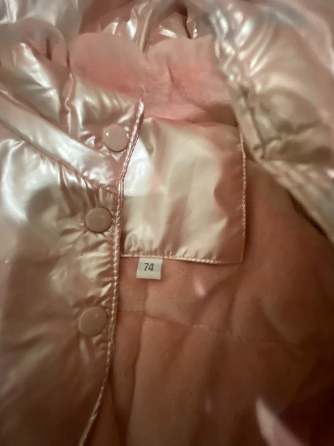 Baby Snowsuit Pink - photo 3