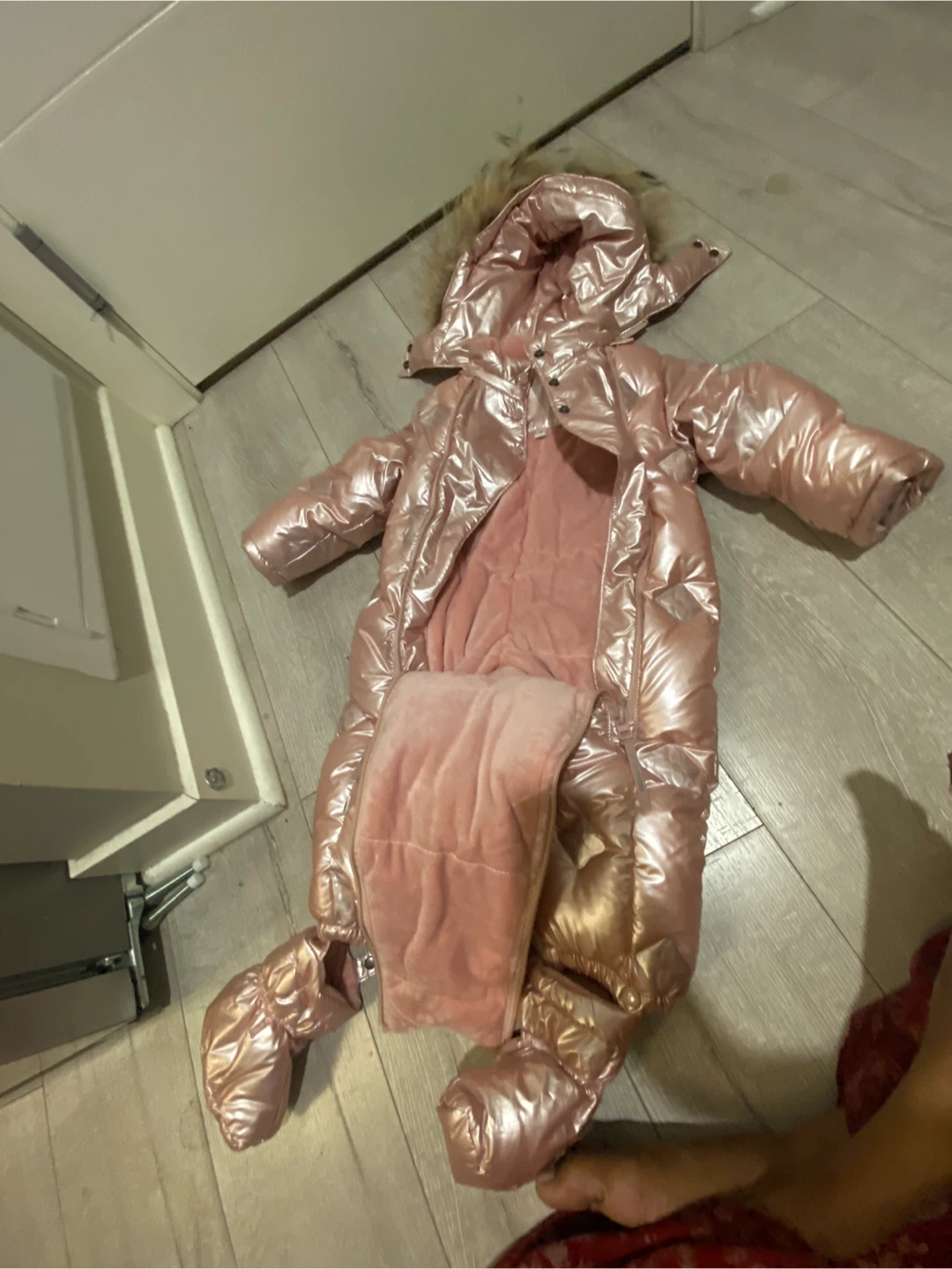 Baby Snowsuit Pink - photo 4