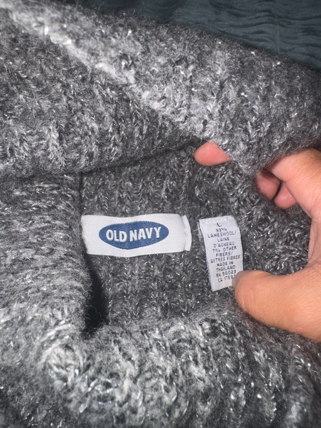 Old Navy Grey Turtleneck Sweater - photo 2