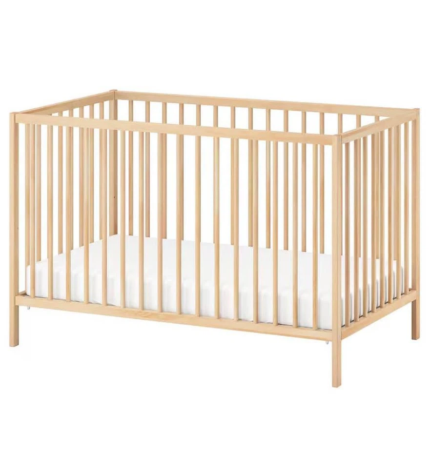 IKEA Sniglar crib and/or toddler Bed + mattress protector
