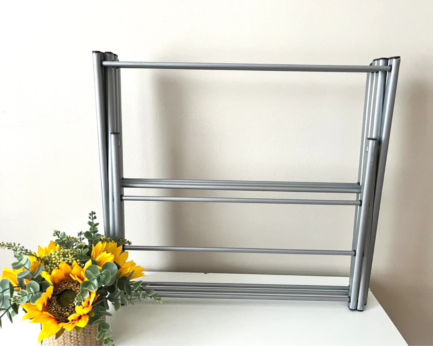 Gray Folding Drying Rack