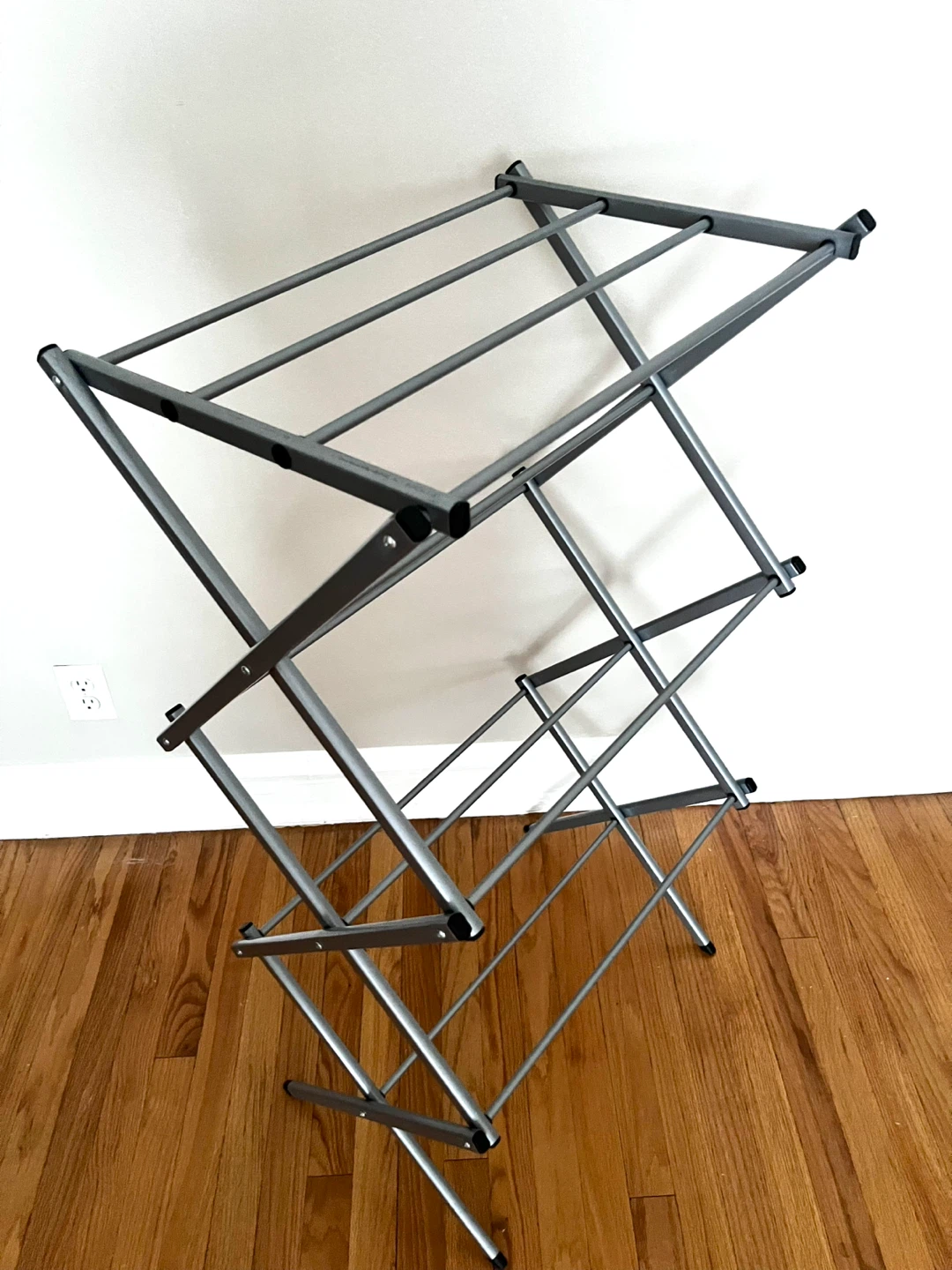Gray Folding Drying Rack - photo 3