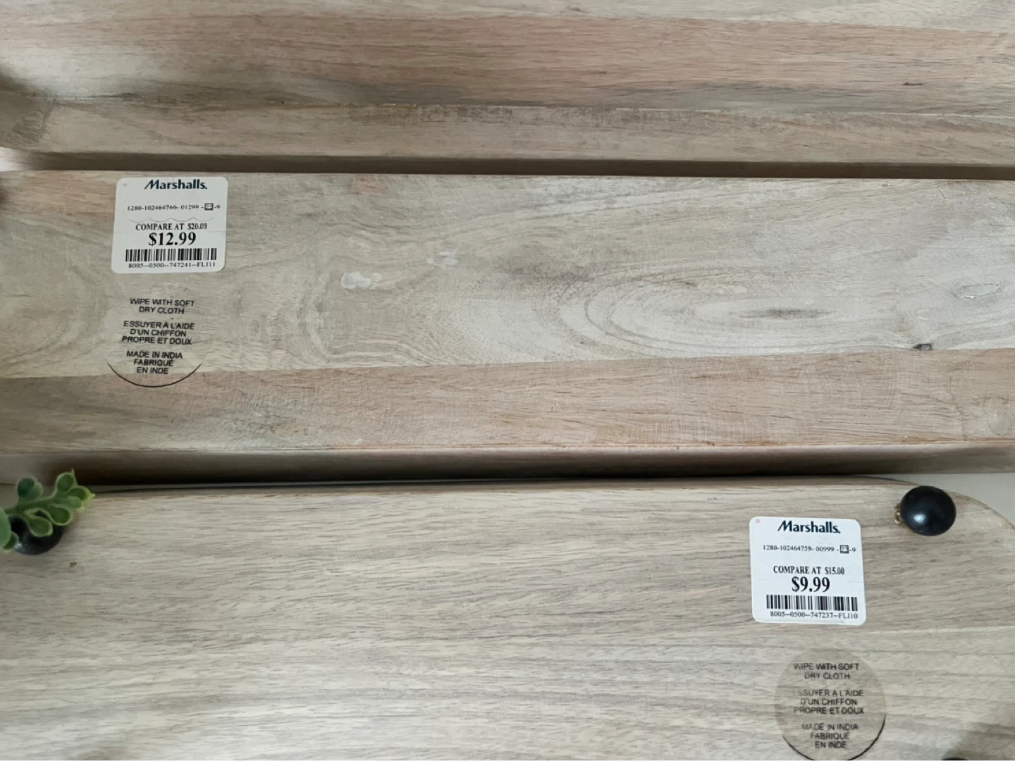 Wooden Trays - Set of 3 - photo 4