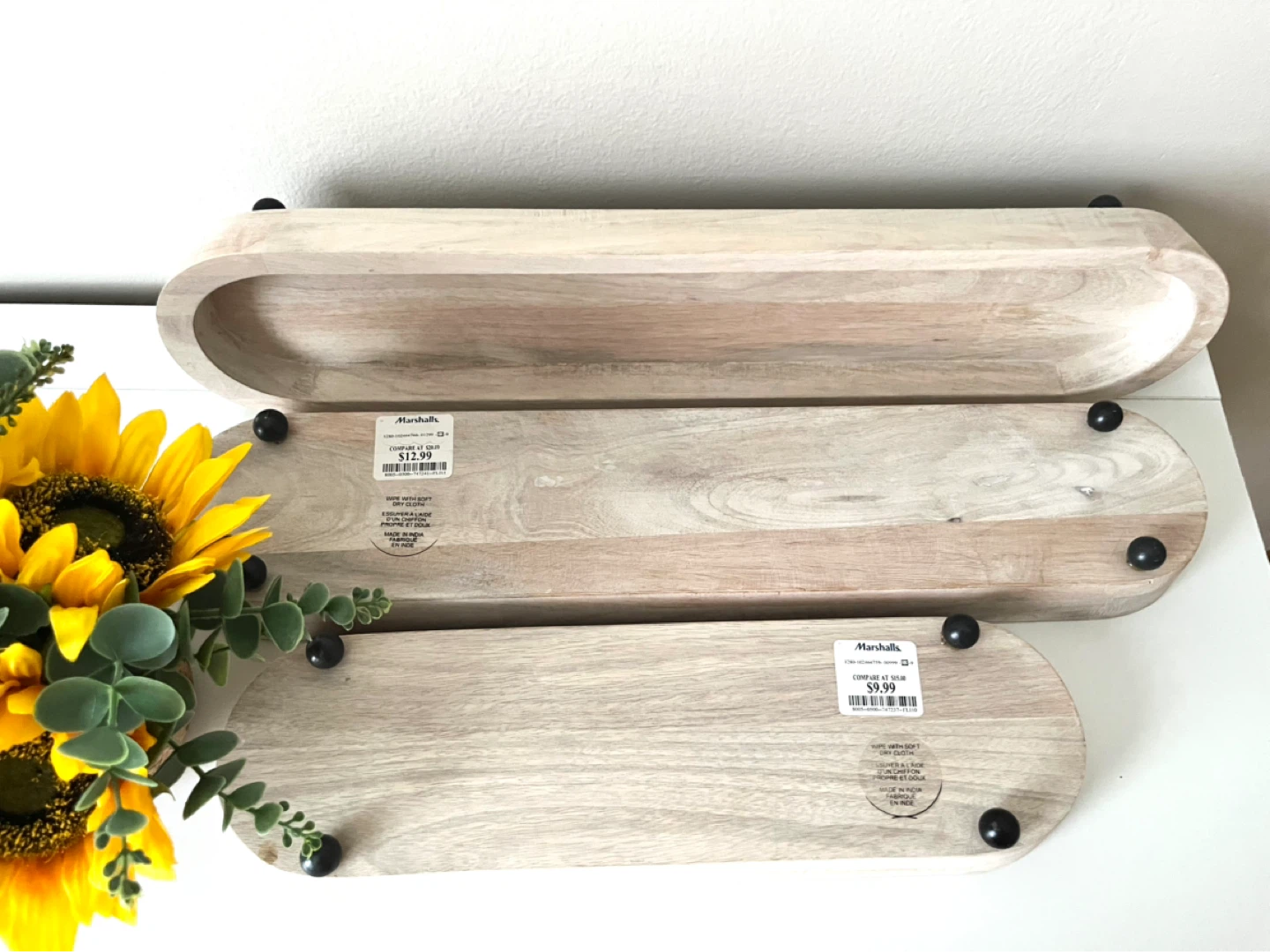 Wooden Trays - Set of 3 - photo 3