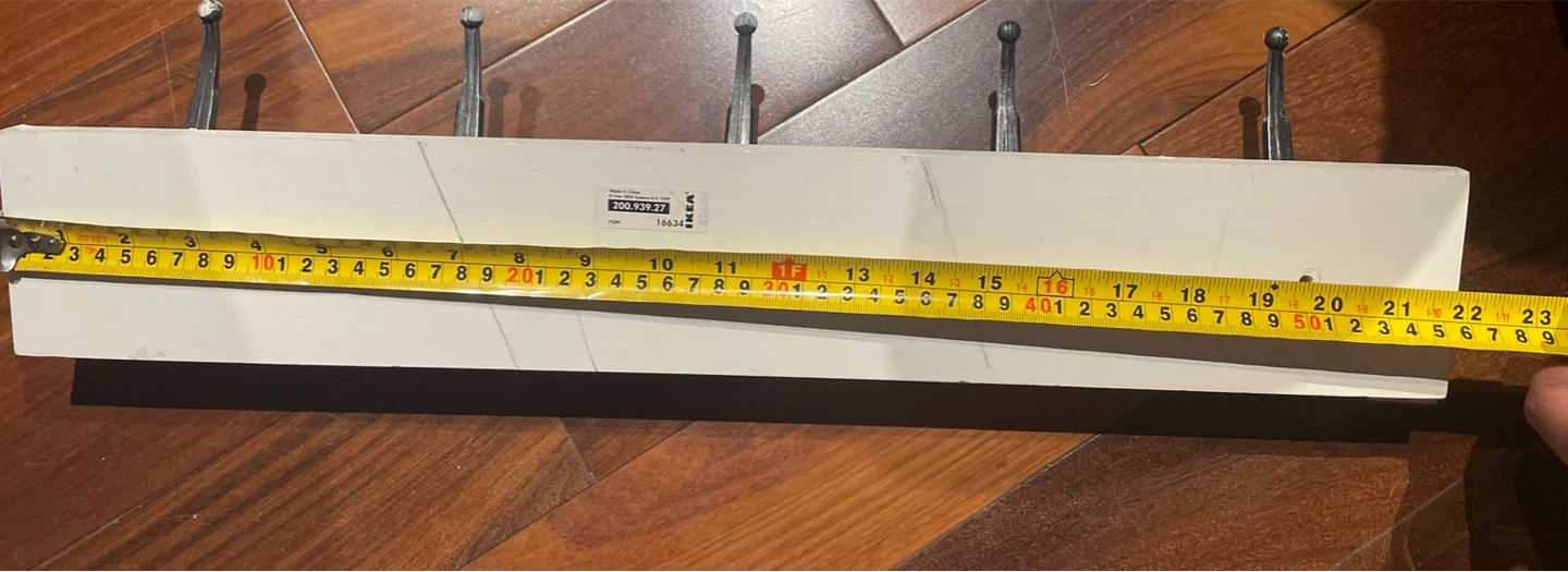 IKEA Wall Mounted Coat Rack - photo 2