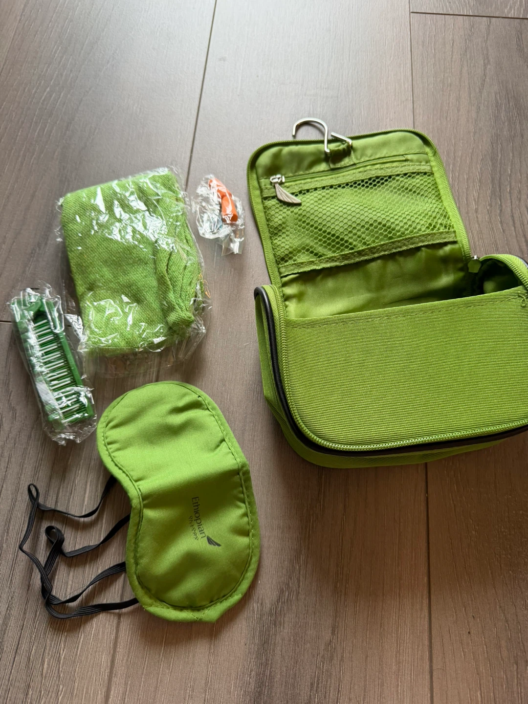 Ethiopian Airlines Toiletry Bag with Accessories
