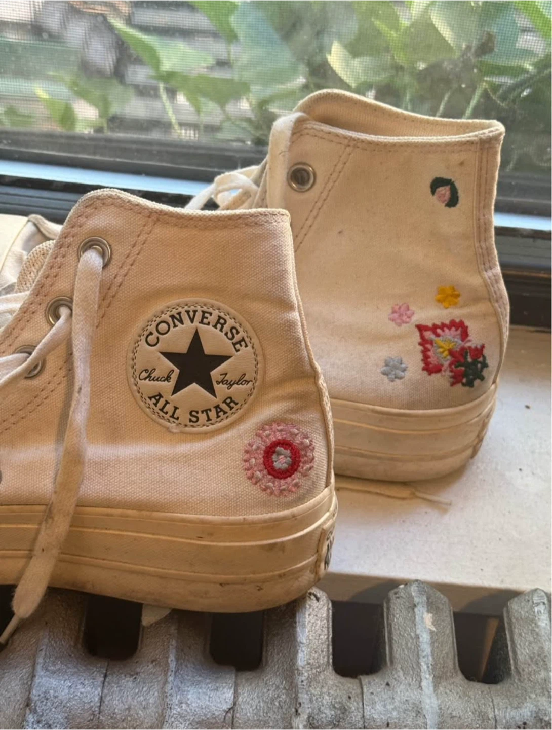 Converse Chuck Taylor All Star High Top Embroidered Sneakers - photo 3
