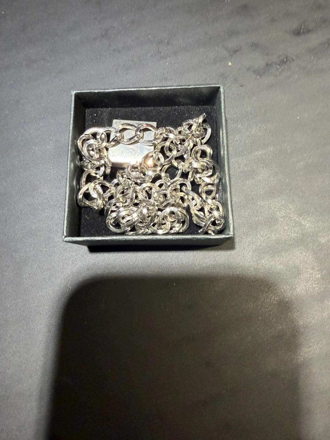 MOKO Art Design Silver Chain Necklace with Lock Pendant - photo 3