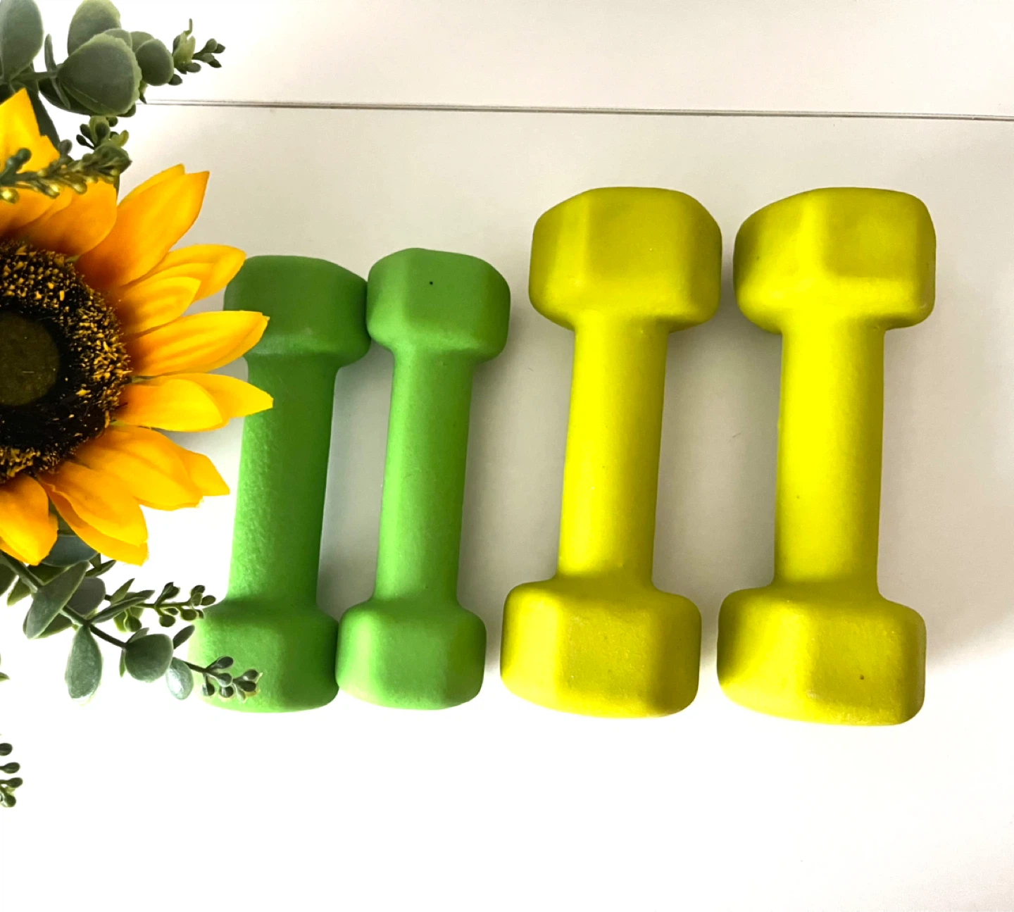 Set of 4 Dumbbells (3lb & 5lb) - photo 2