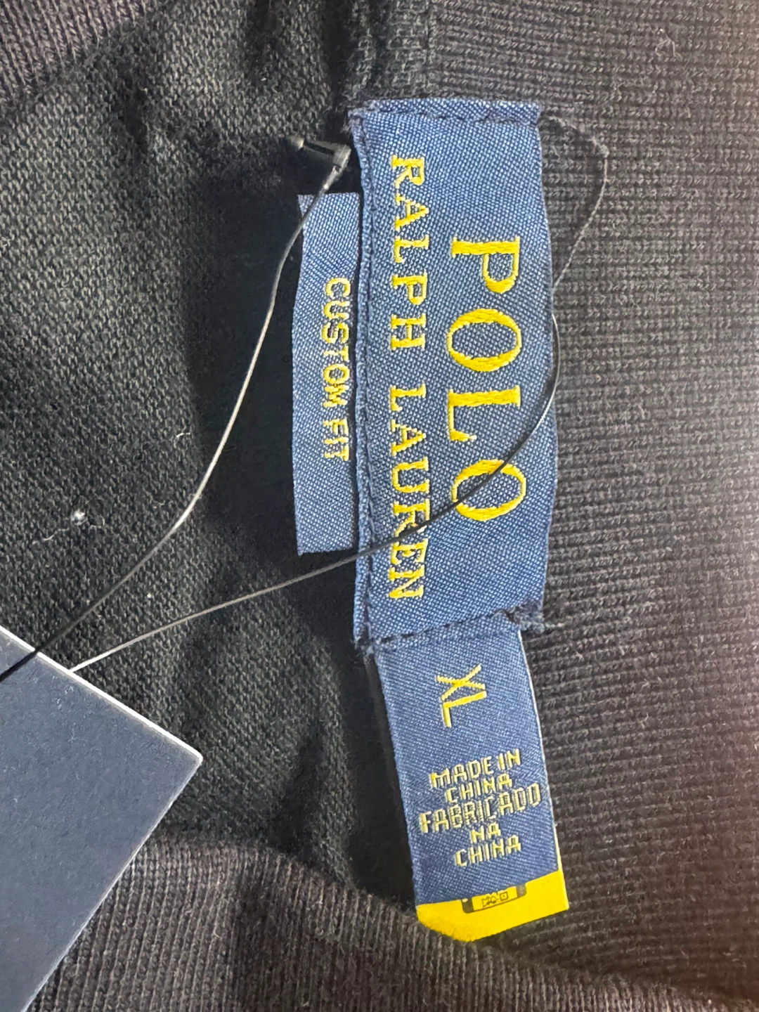 New York Navy Black Polo Tee - photo 4