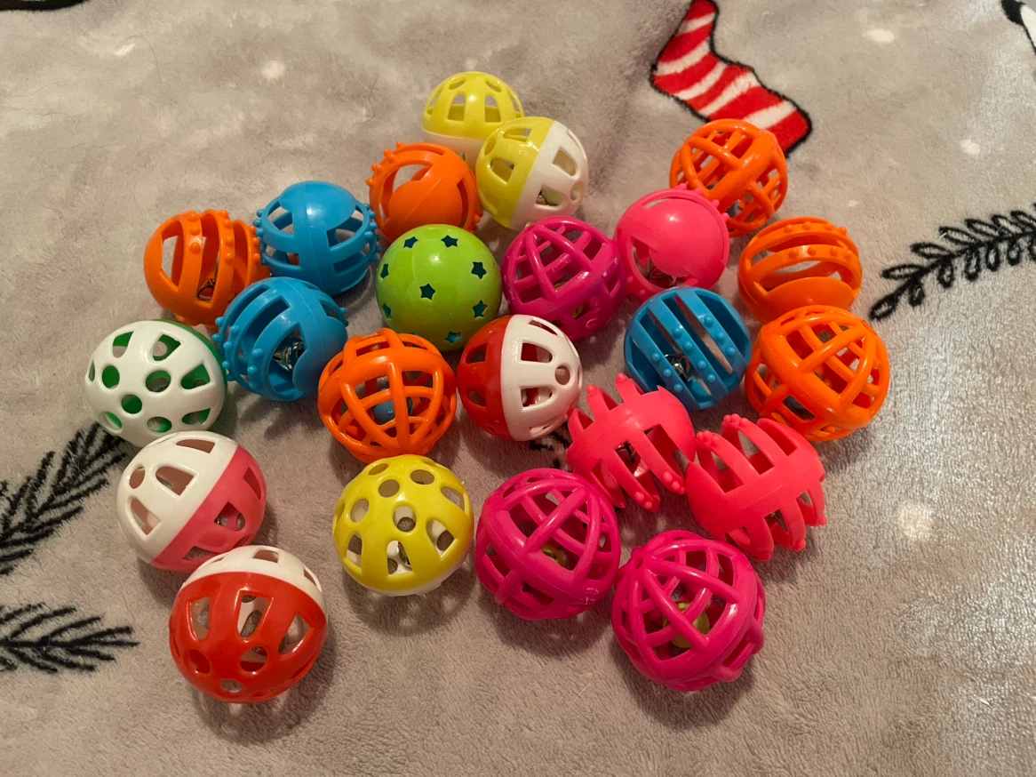 Bell Ball Cat Toys Lot