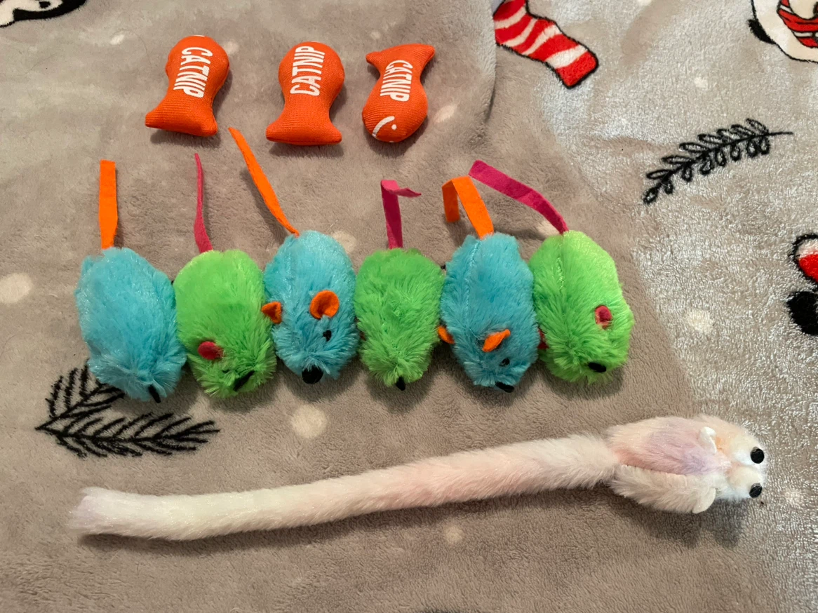Assorted Cat Mice Toys