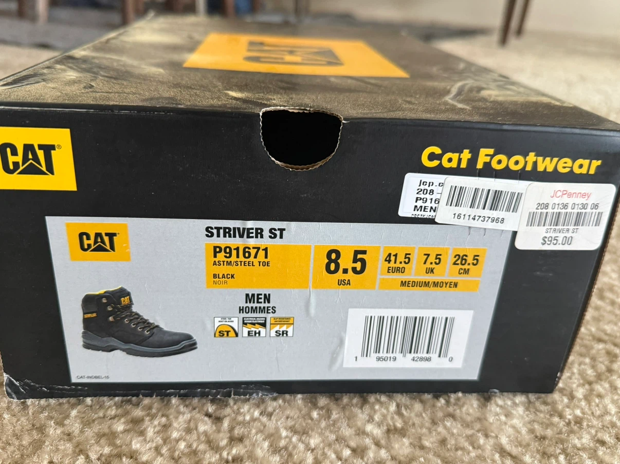 Caterpillar STRIVER ST P91671 ASTM/Steel Toe Work Boots - photo 2