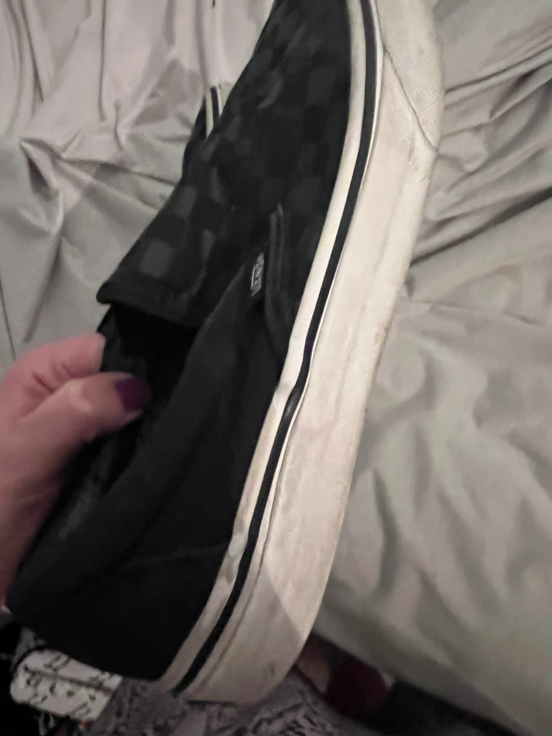 Vans Checkerboard Slip-On Shoes 9 - photo 2