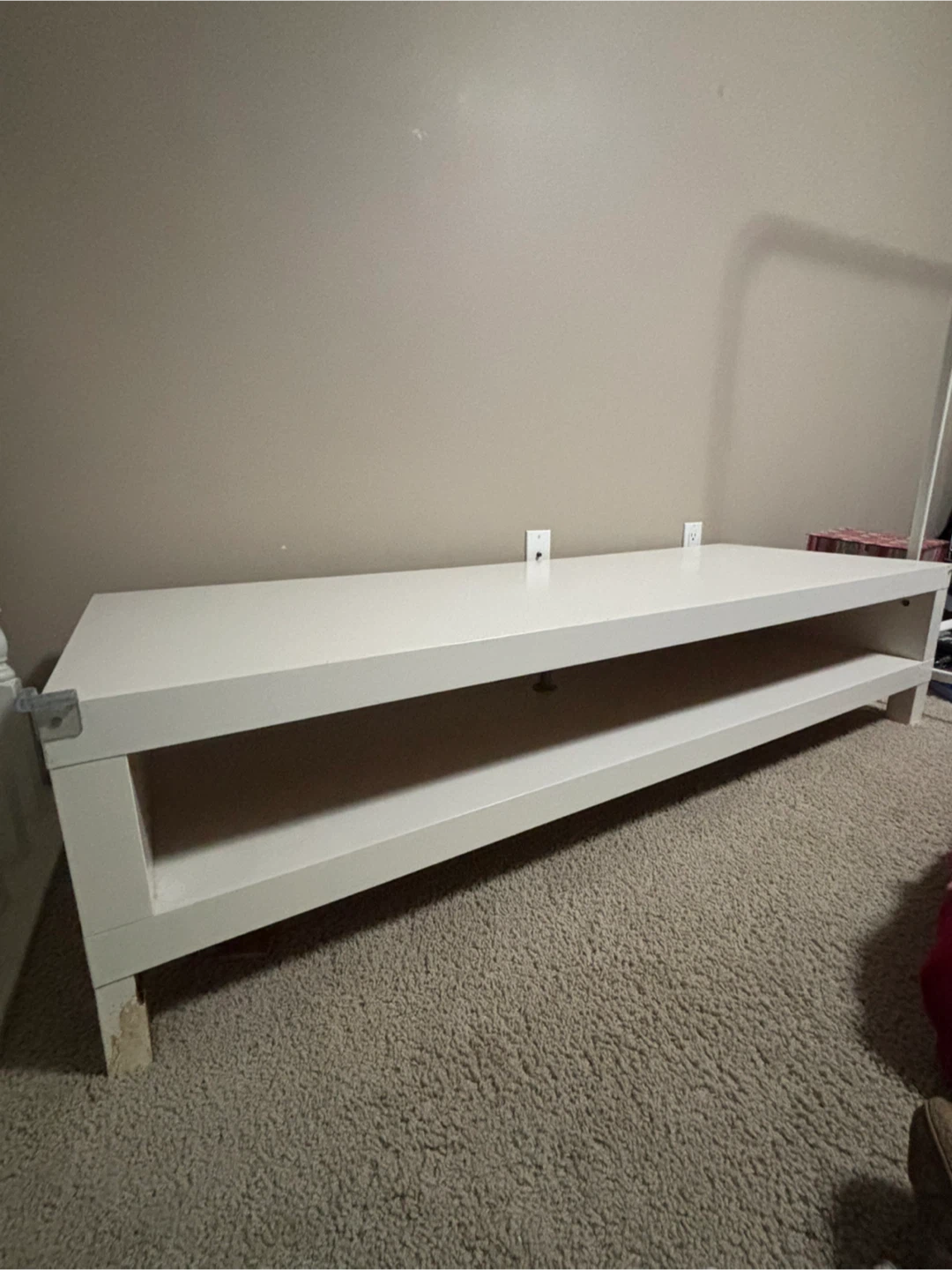 White TV Stand/Media Console