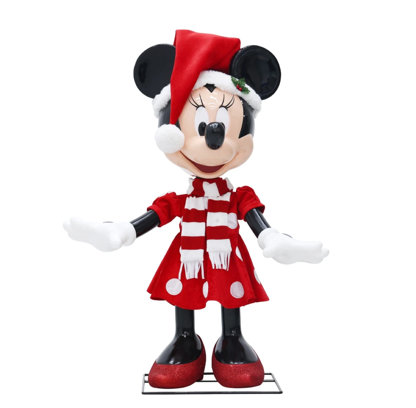 Disney 3.9 ft. Animated Holiday Minnie Mouse - photo 3