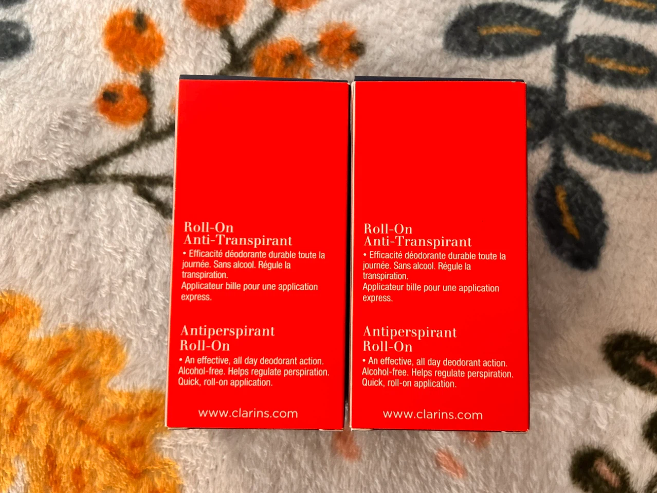 Clarins Men Anti-Perspirant Roll-On Deodorant - 50 mL (Set of 2) - photo 3