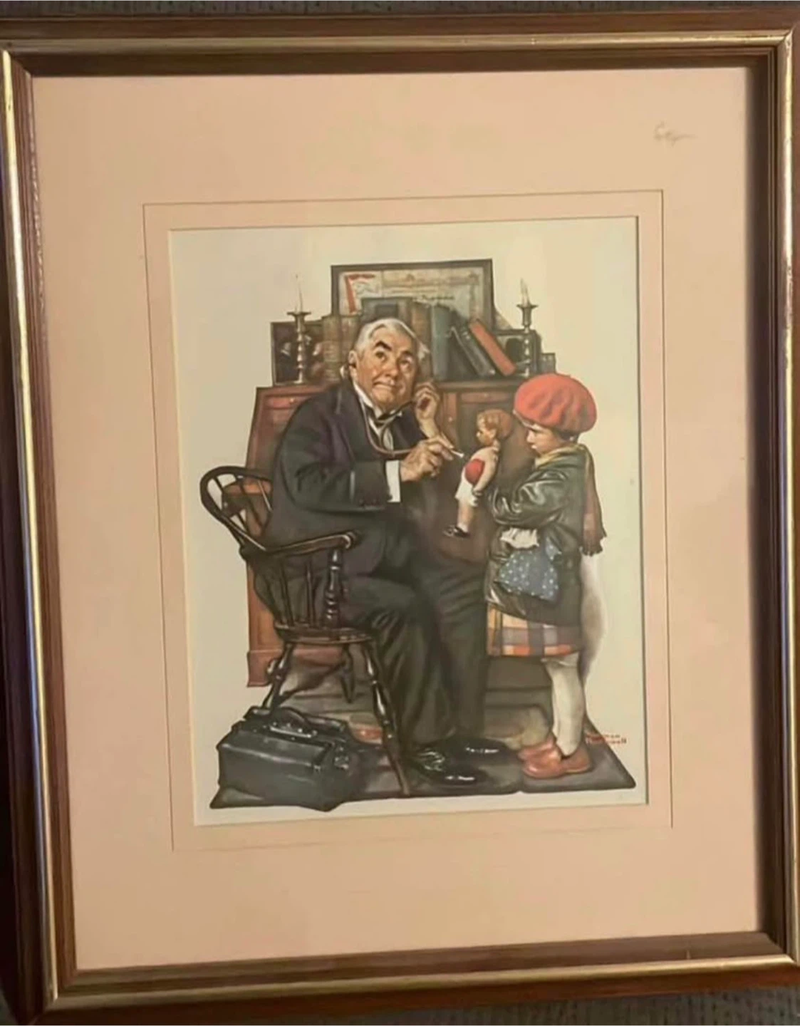 Framed Artwork Set - Norman Rockwell Prints - photo 2