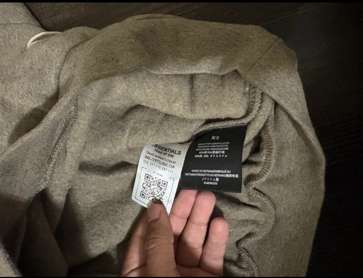 Fear of God Essentials Hoodie - photo 4