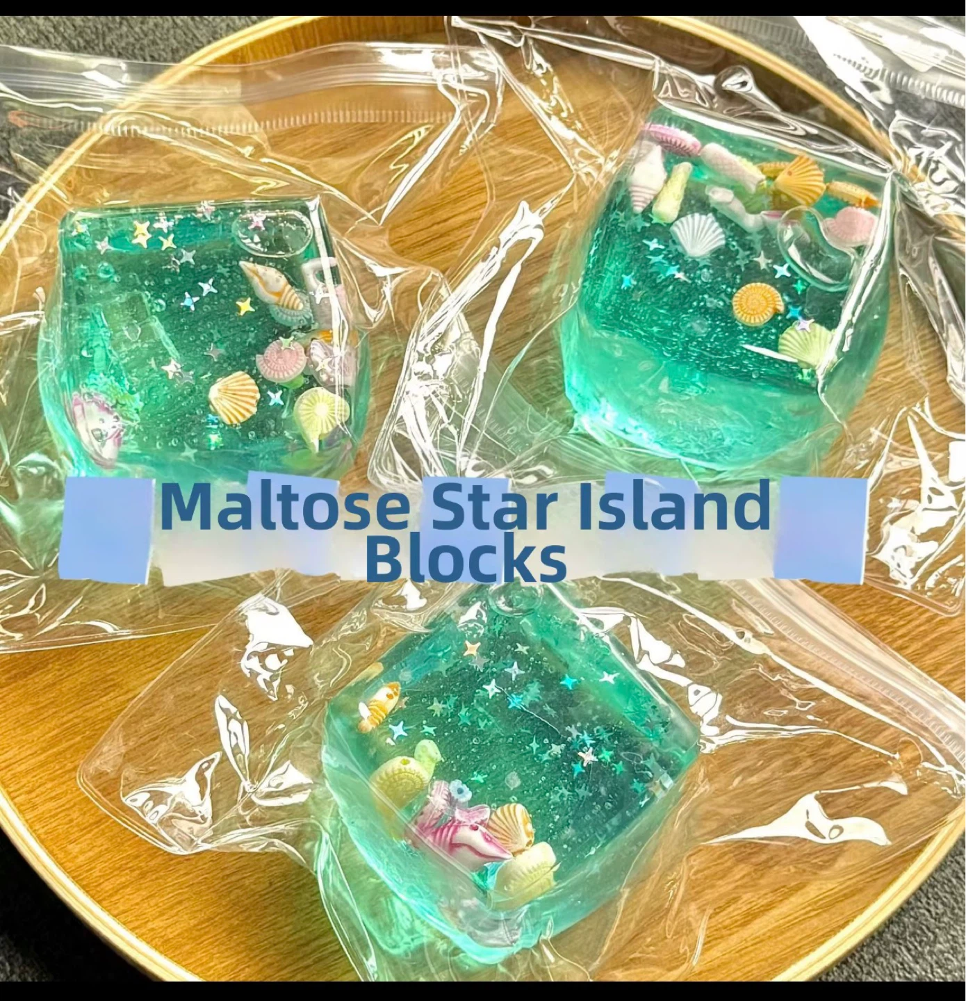 Maltose Star Island Blocks squishy toy - photo 2