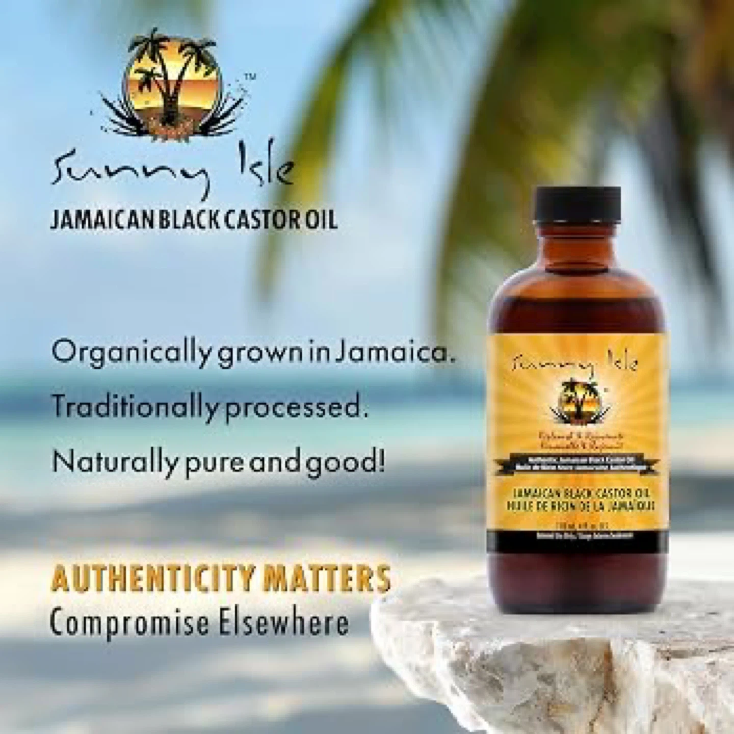 Sunny Isle Jamaican Black Castor Oil Infused with Chebe Powder - photo 2