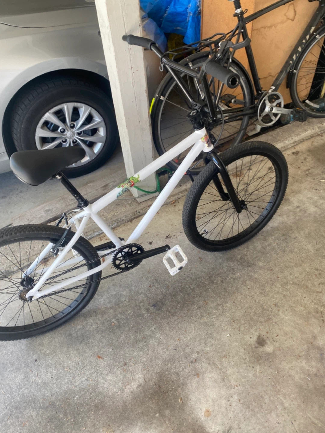 White BMX Bike - photo 2