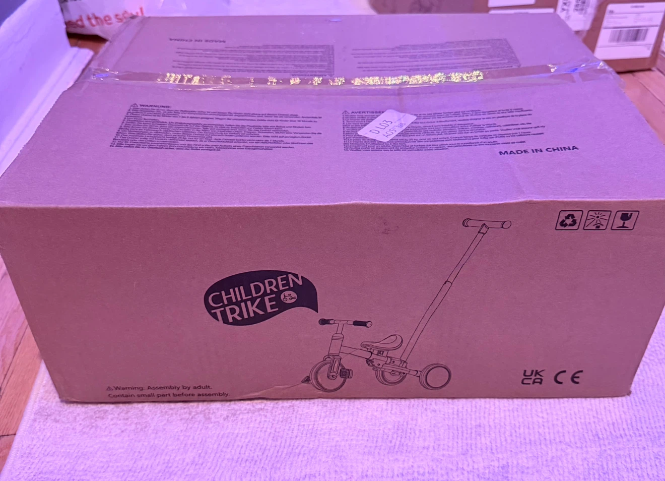 XJD 5-in-1 Toddler Tricycle Bike  Age 1-3 pink - photo 2
