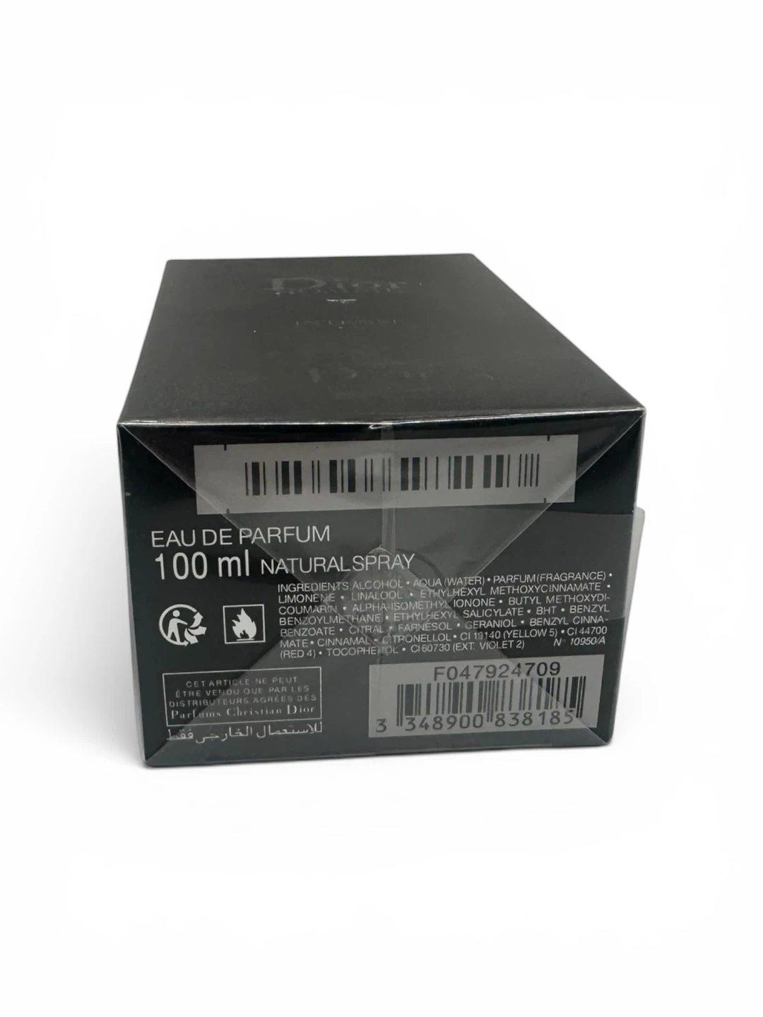 Dior Homme Intense Eau de Parfum 100ml Natural Spray - photo 2