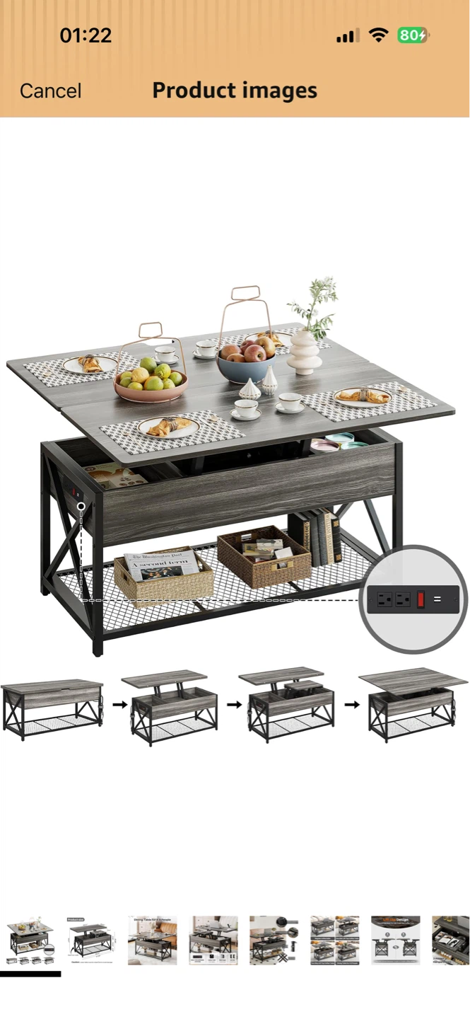 Multi-Function Coffee Tables for Living Room - photo 3