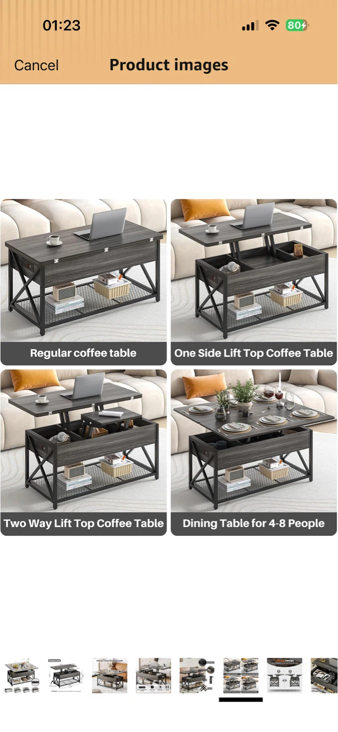Multi-Function Coffee Tables for Living Room