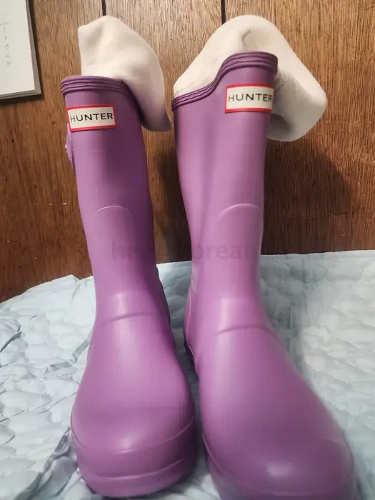 Hunter rain boots tall - photo 3