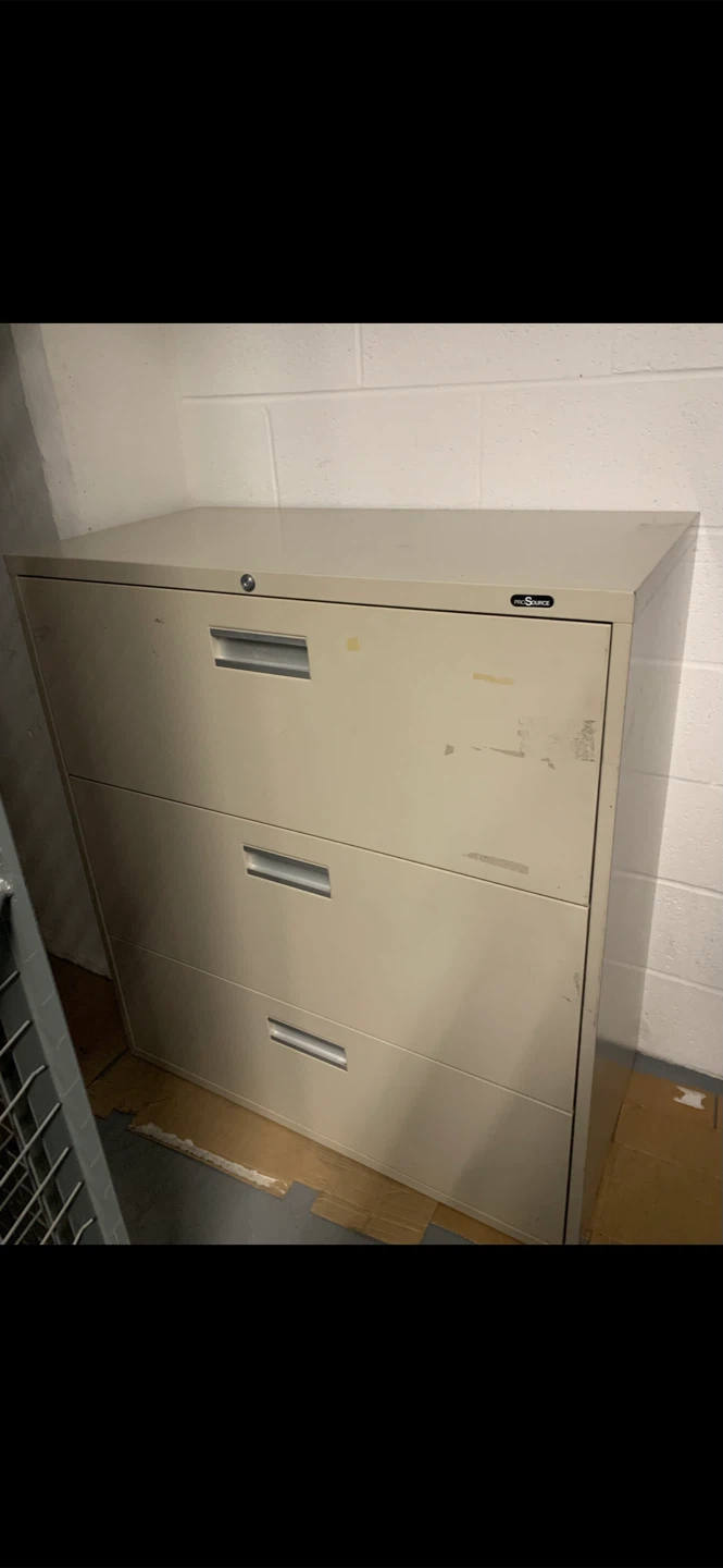 ‼️MUST GO TODAY! “ProSource” Lateral 3-Drawer File Cabinet