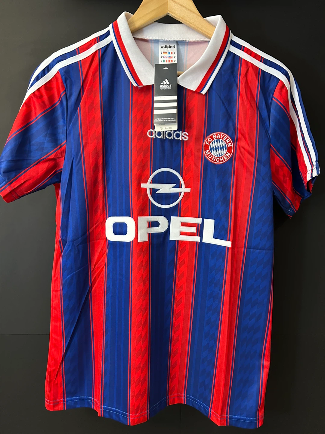FC Bayern Munich Opel Jersey retro