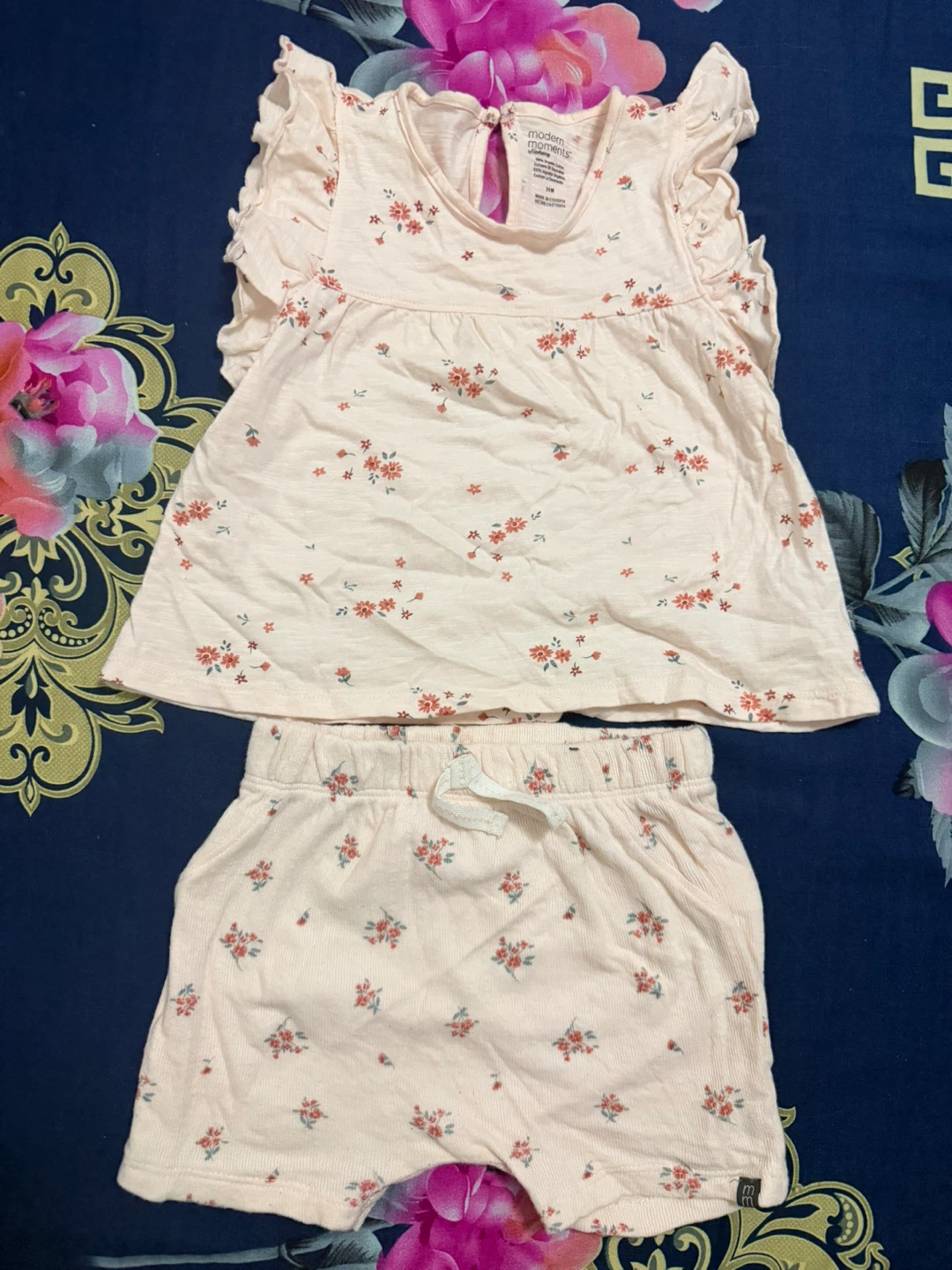 Modern Moments Floral Baby Outfit Set - photo 2