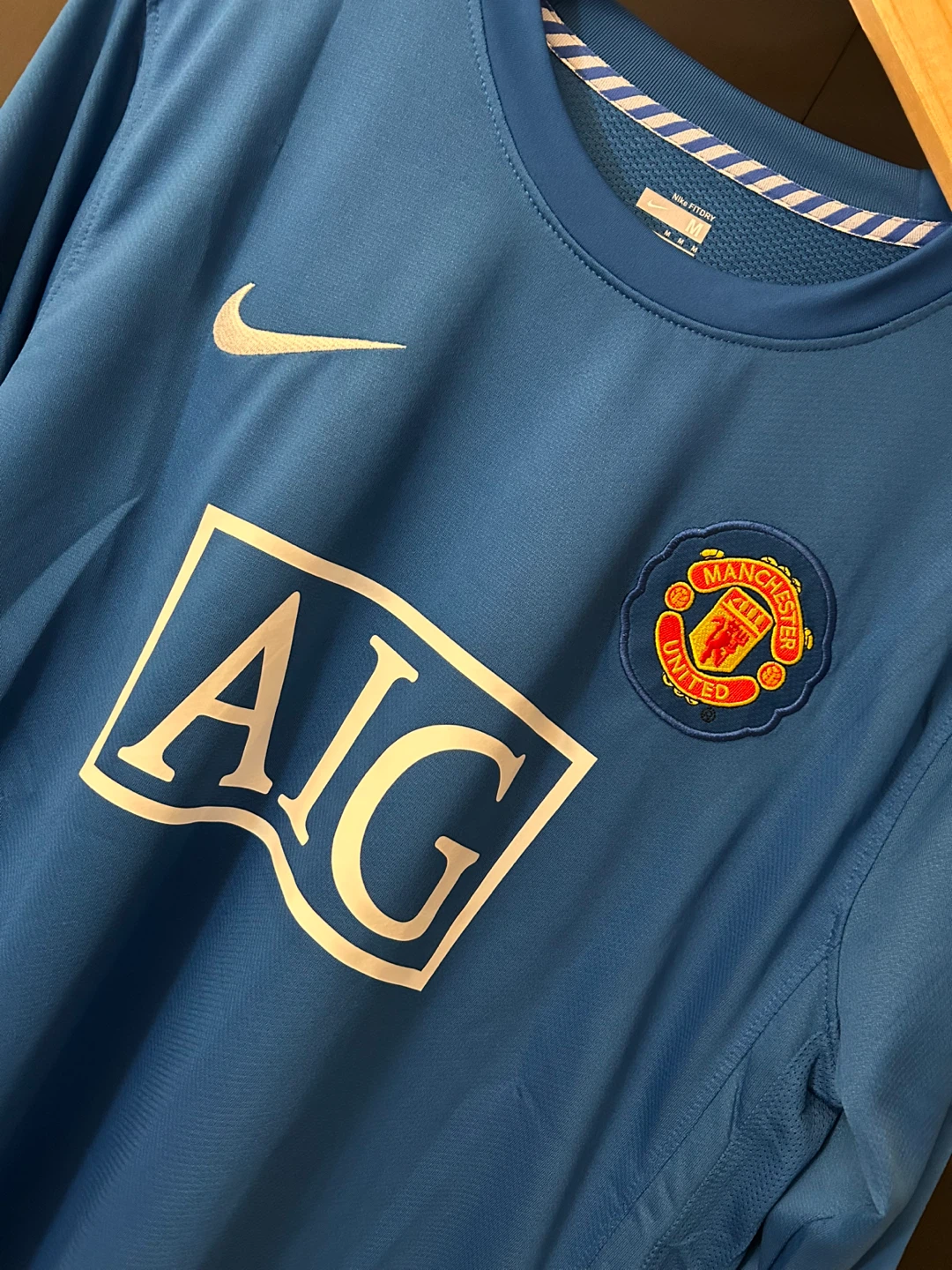 Manchester United 2007-09 Ronaldo Long Sleeve - photo 2
