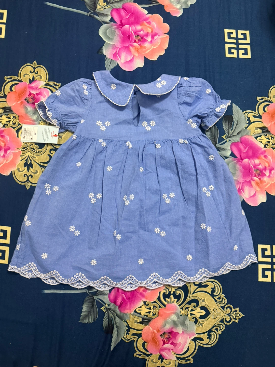 Cat & Jack Blue Floral Dress - photo 3