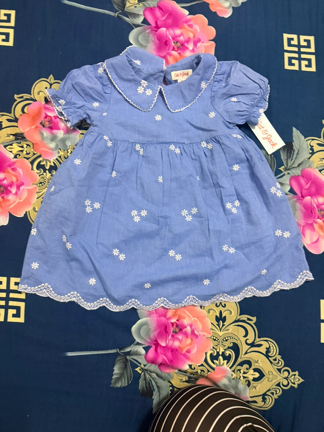 Cat & Jack Blue Floral Dress - photo 2