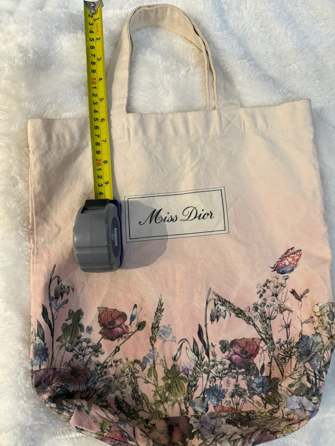 Miss Dior Floral Canvas Tote Bag – Made in Italy - photo 3