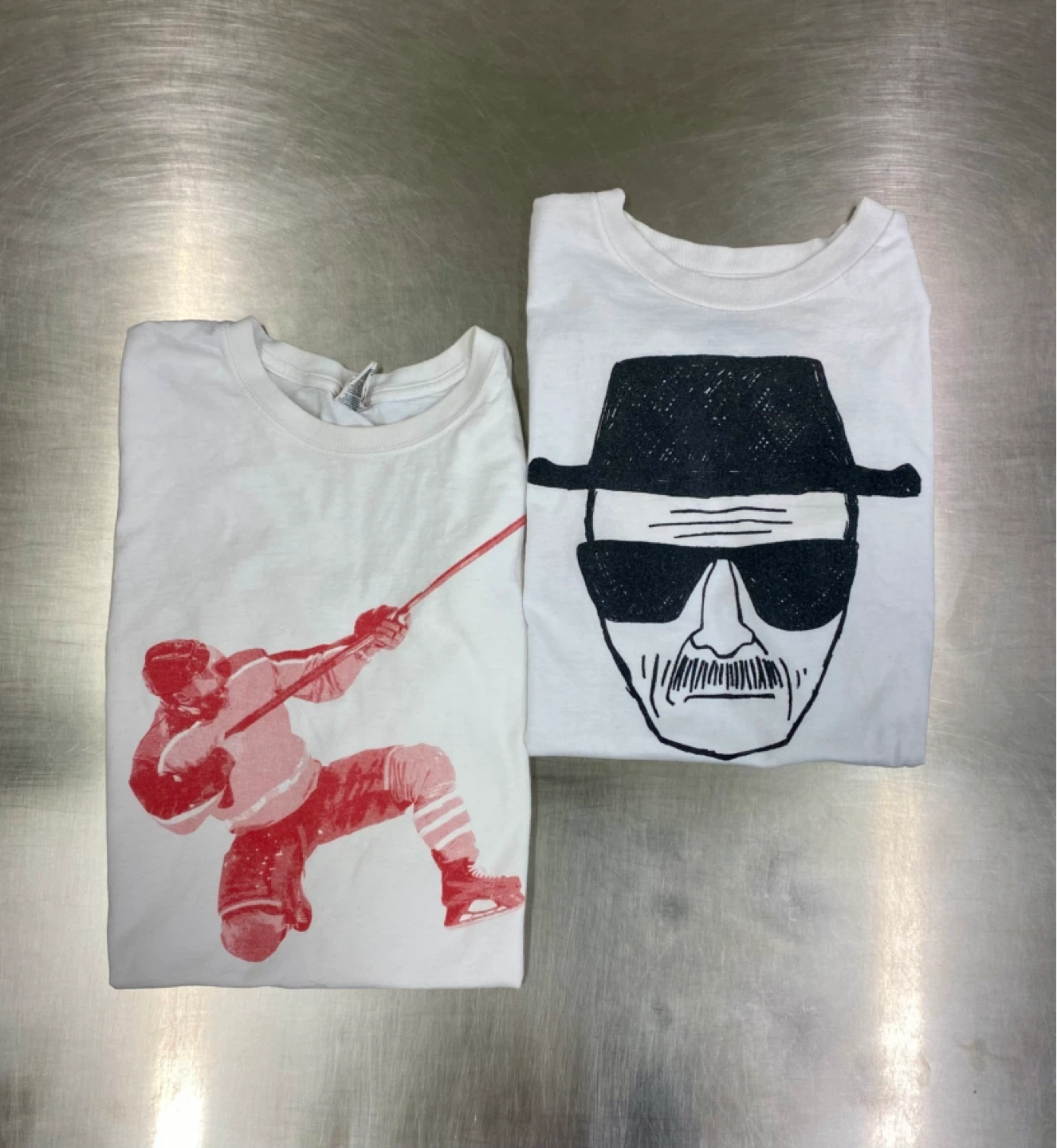 Graphic White Tees