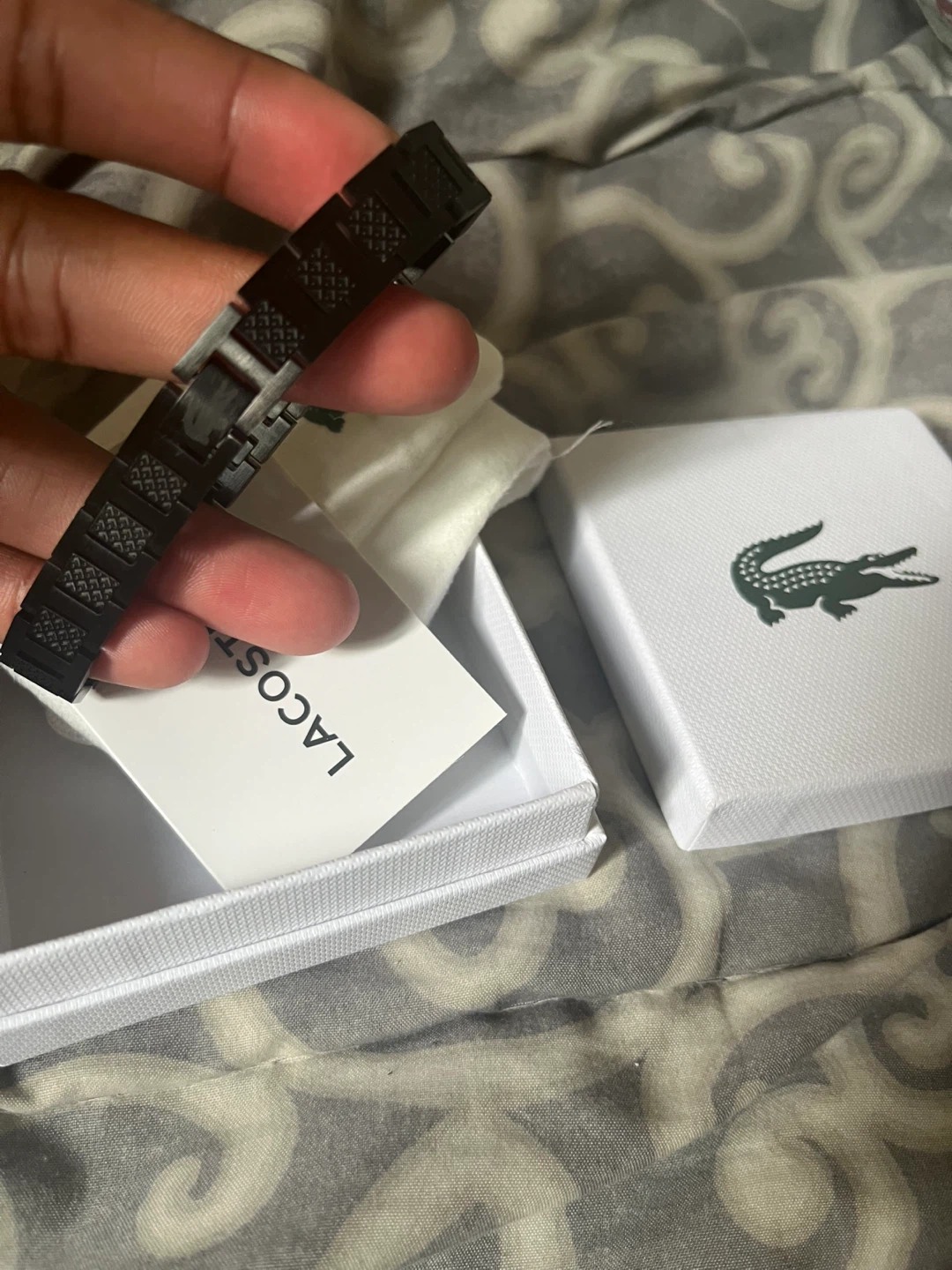 Lacoste Men's Bracelet - Black