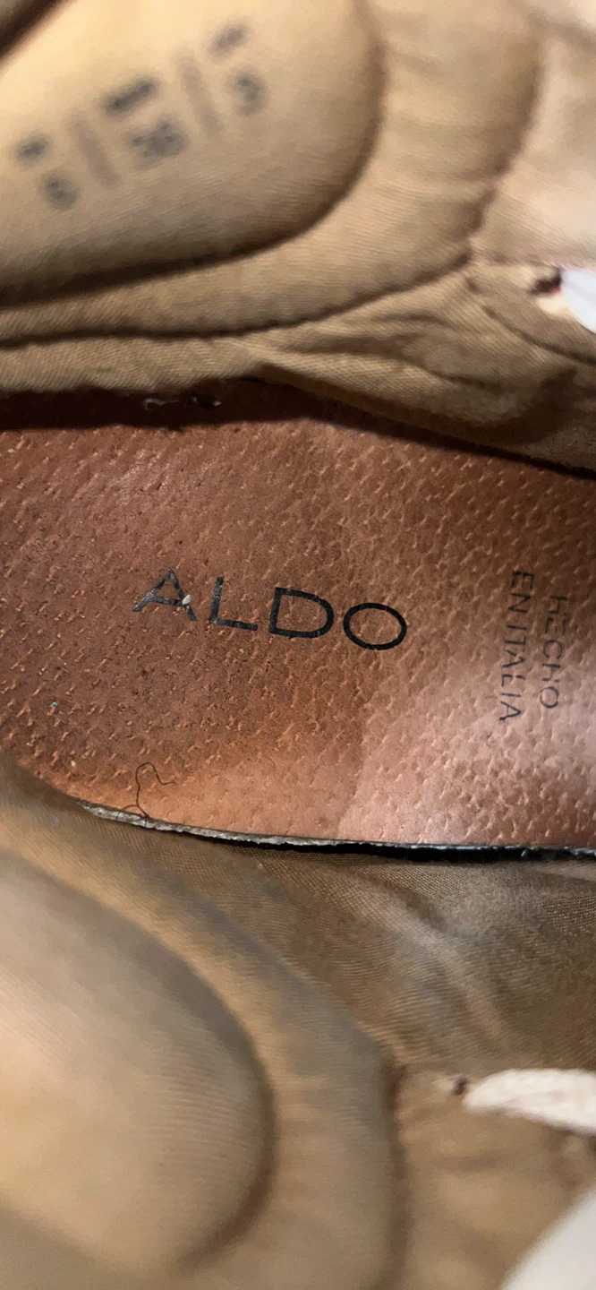 ALDO High Top Sneakers Brown