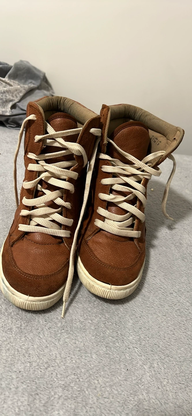 ALDO High Top Sneakers Brown - photo 2