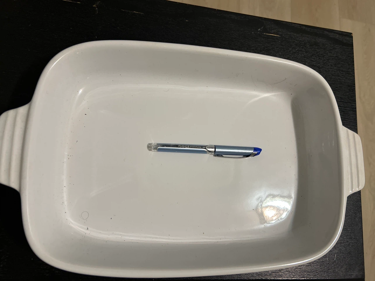 president choice White Rectangular Baking Dish