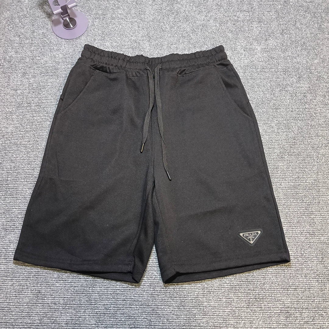 Prada Black Sweat Shorts
