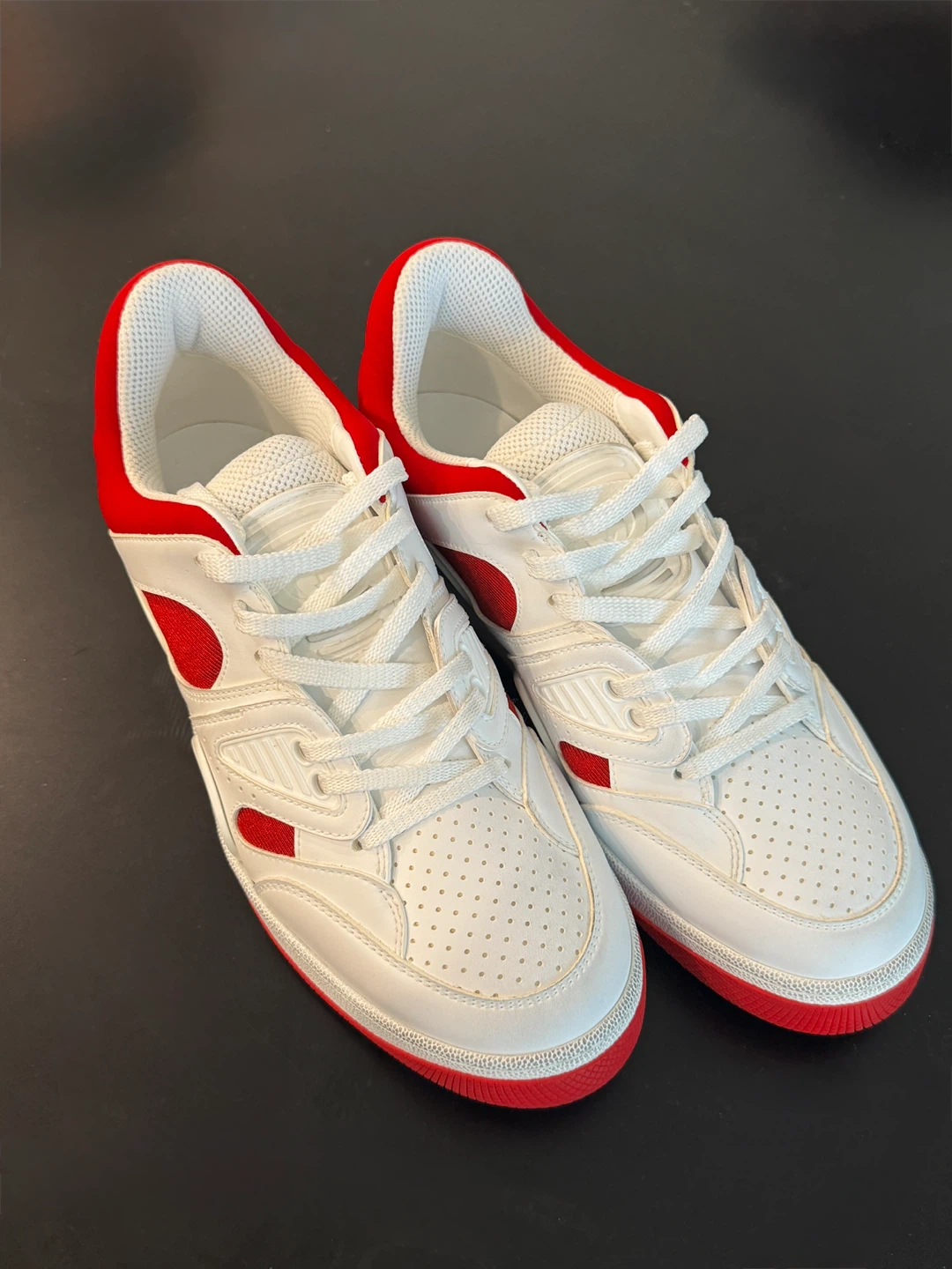 GUCCI Basket Sneakers White Red - photo 2