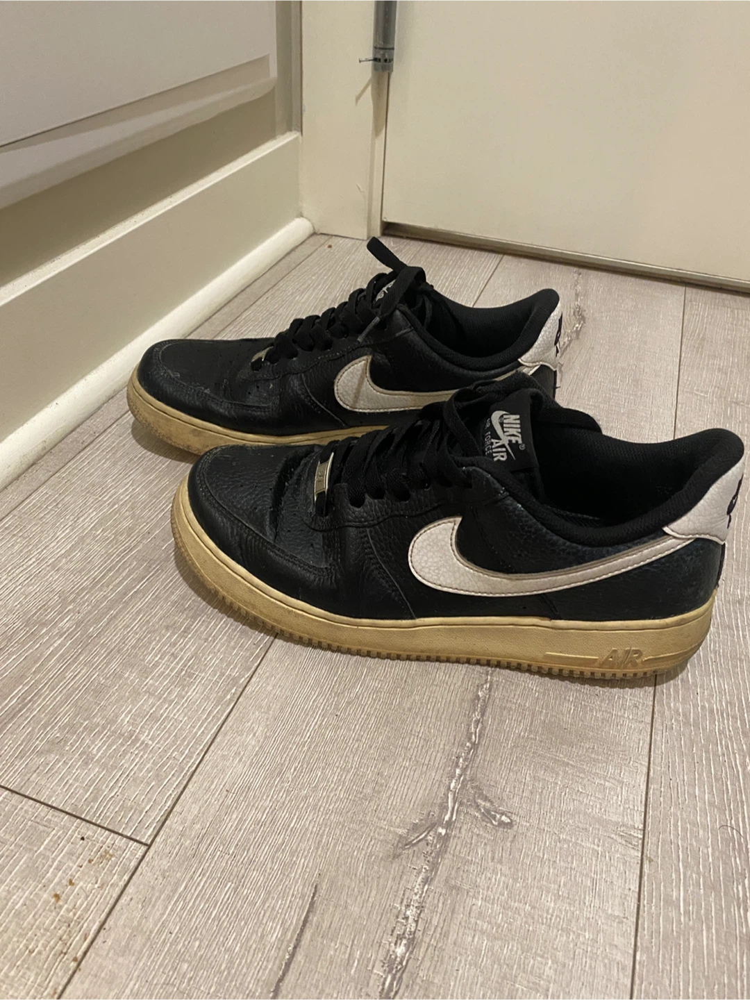 Nike Air Force 1 Low Black White Sneakers