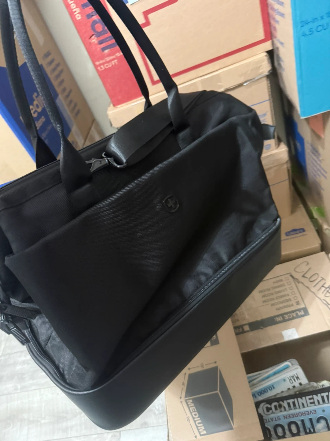 Swiss Gear Mini Weekender Tote Bag Black - photo 2