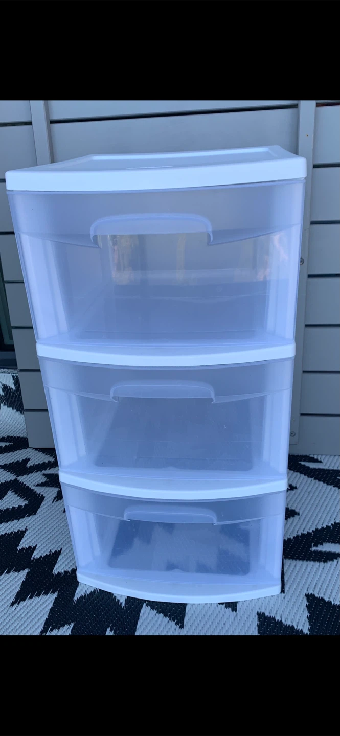 #1️⃣ STERILITE 3-Drawer Unit - photo 2