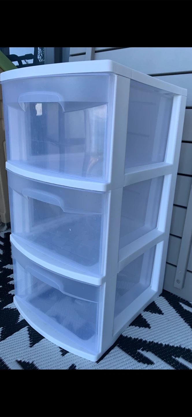 #1️⃣ STERILITE 3-Drawer Unit - photo 3