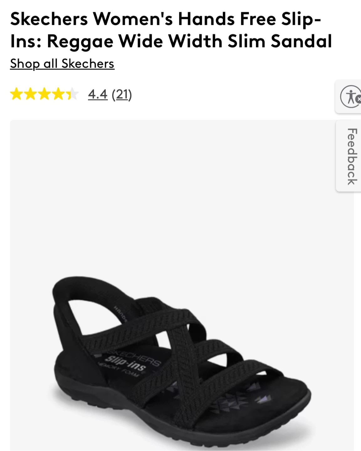 Ladies Skecher Sandals